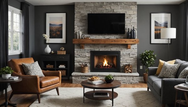 Pourquoi placer une télévision au-dessus d'une cheminée est une mauvaise idée